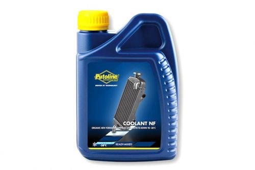 PUTOLINE Coolant NF Kühlflüssigkeit Kühlmittel Frostschutz, organisch, 1 Liter Motorrad Roller Scooter Quad Yamaha Aerox, MBK Nitro, Peugeot Speedfight, Piaggio, Vespa, Aprillia, Honda