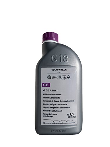 Original VW Audi Skoda Seat Kühlmittel G13 Ready Mix, Kühlerfrostschutz, Fertigmischung 1,5L bis -25 Grad