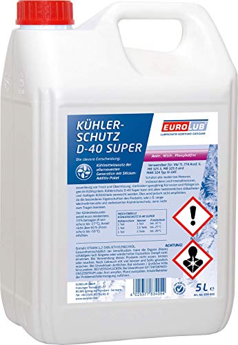 EUROLUB Kühlerschutz D-40 Super, 5 Liter